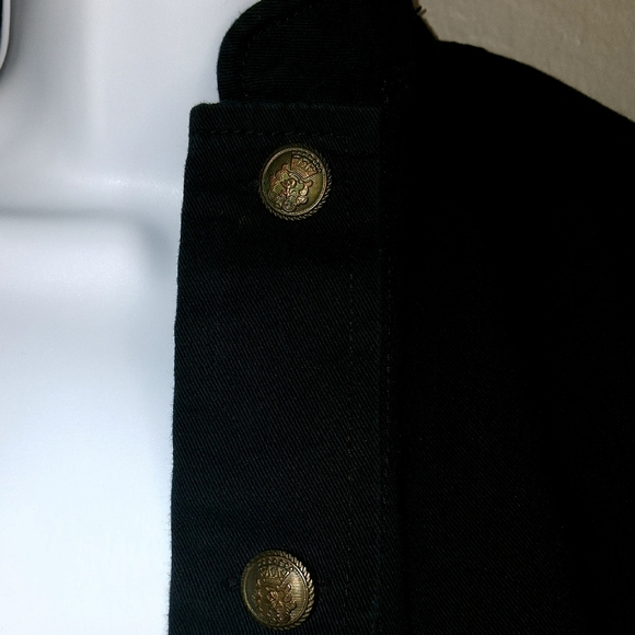 Torrid Black Women's Blazer with Gold Buttons - Picture 11 of 14